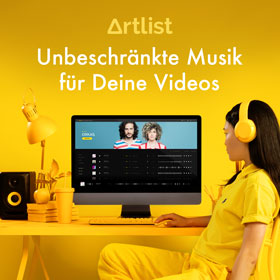 Artlist - freie Musik für eure Videos!