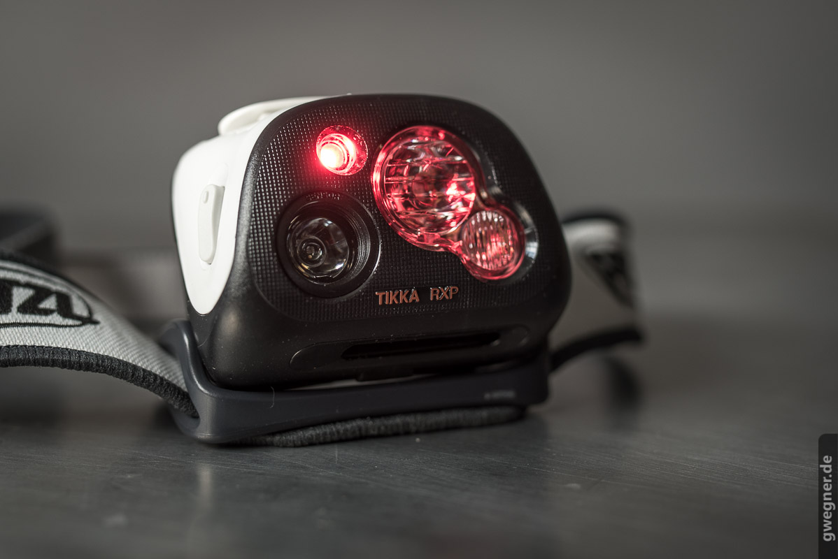Eine gute Stirnlampe für Fotografen - Petzl Tikka RXP Testbericht