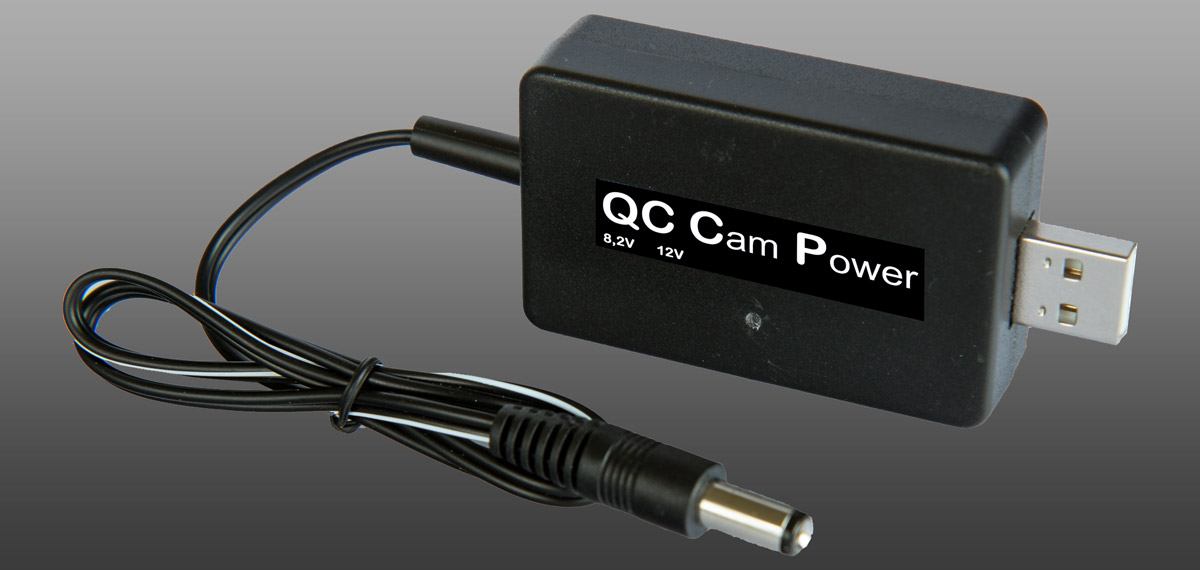 QC USB Powerbank zur Stromversorgung für Kamera und Slider nutzen