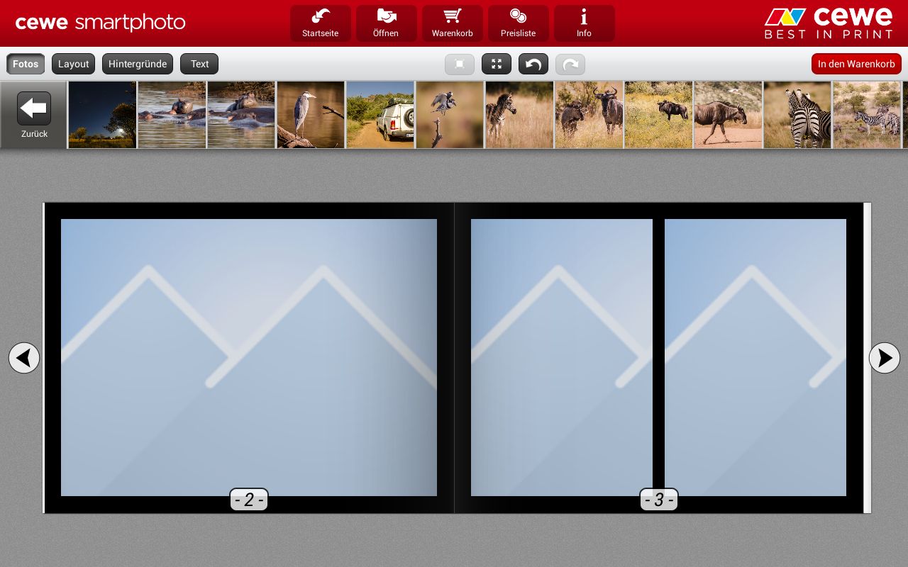Ein Fotobuch Nur Mit Dem Tablet Android Oder Ipad Erstellen Test Der Cewe Fotowelt App Gwegner De